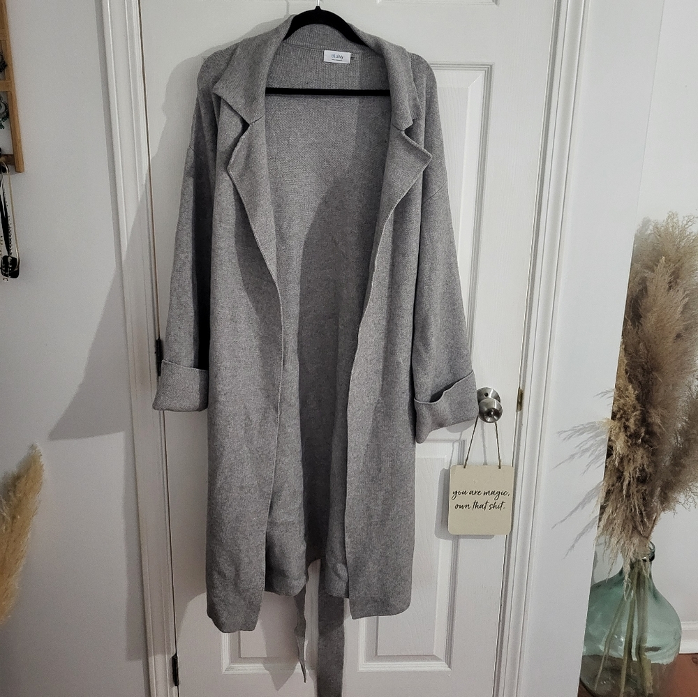 Zara knit trench from Luna London